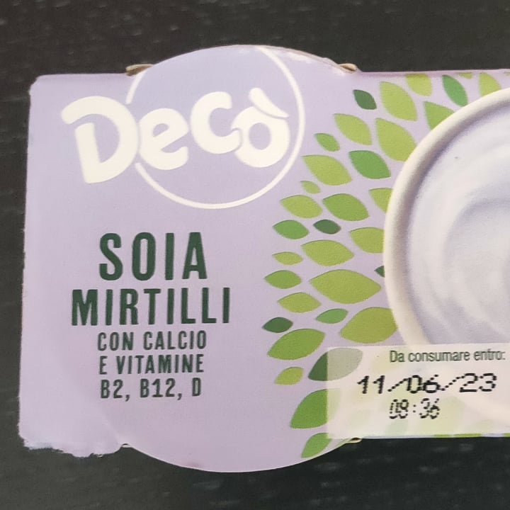 photo of Bio Decò Yogurt Soia Mirtilli shared by @loveela80 on  21 May 2023 - review