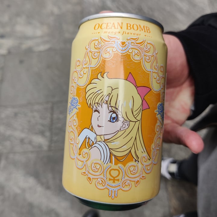 photo of Ocean Bomb Sailor Moon Sparkling Water Mango Flavour shared by @martinabee on  29 Apr 2023 - review