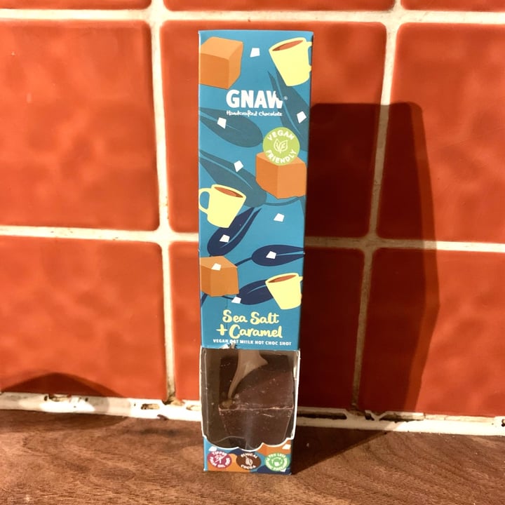 photo of Gnaw Sea salt + caramel shared by @vegpledge on  27 Dec 2022 - review