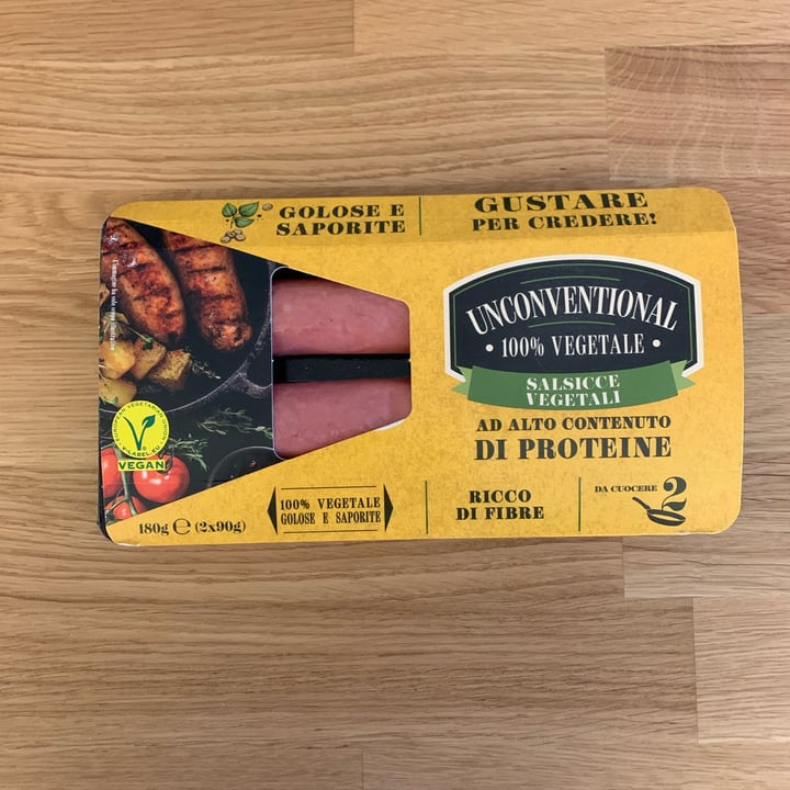 photo of Unconventional Salsicce Vegetali - Sausages shared by @vanessasinatra on  15 Jan 2023 - review