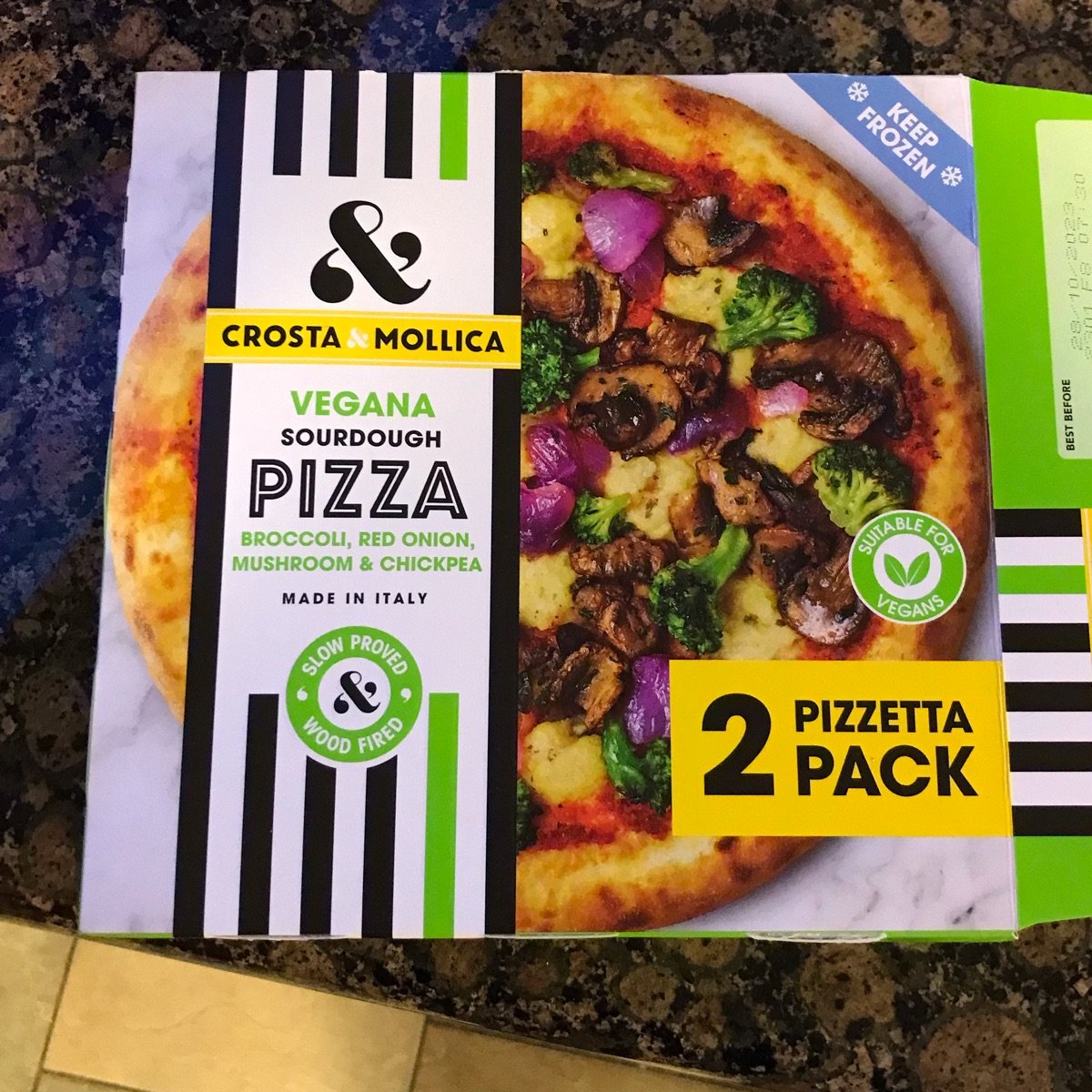 Crosta & Mollica Vegana Sourdough Pizza Reviews abillion