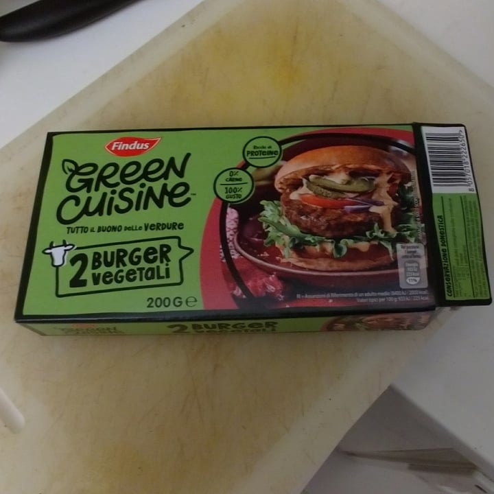 photo of Findus Burger Vegetali shared by @geb on  07 Jun 2023 - review