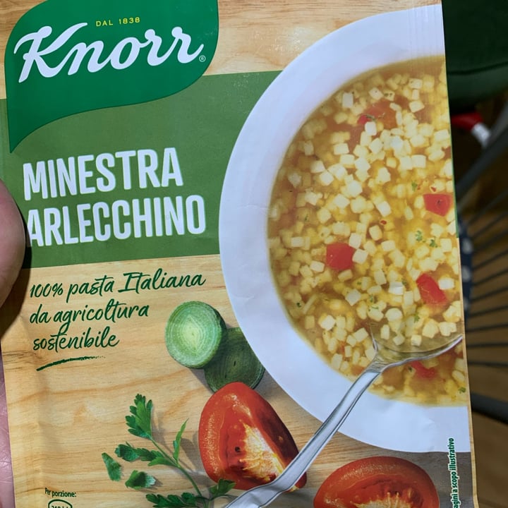 photo of Knorr Minestra Arlecchino shared by @coloratantonella on  20 Feb 2023 - review