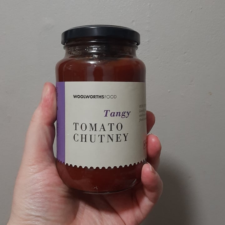 photo of Woolworths Food Tangy Tomato Chukney shared by @josiearmadillo on  05 Jun 2023 - review