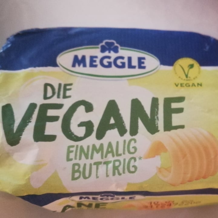 photo of Meggle Die Vegane Einmalig Buttrig shared by @simpaties on  07 Jan 2023 - review