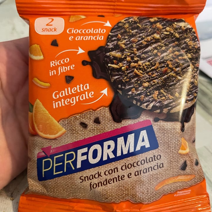 photo of Pesoforma Snack Cioccolato Fondente E Arancia shared by @mermaid-inside on  25 Feb 2023 - review