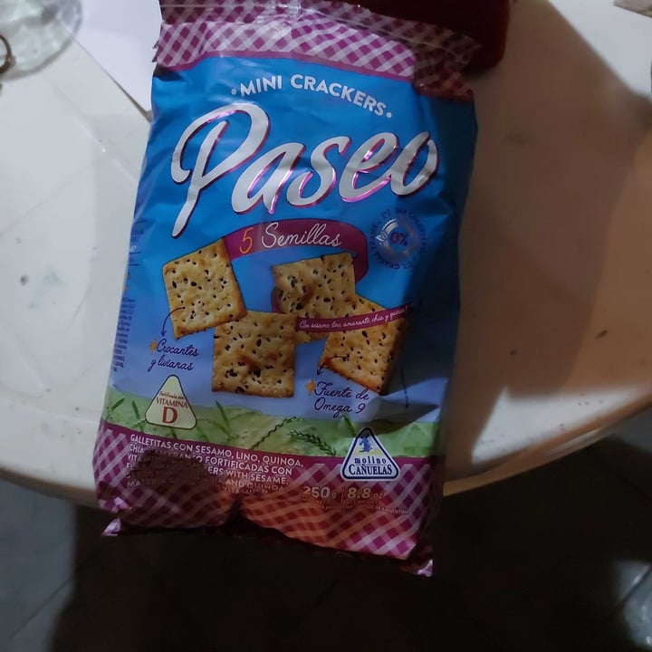 photo of Paseo Paseo Crackers  7 semillas shared by @lucianapulvirenti on  16 Apr 2023 - review