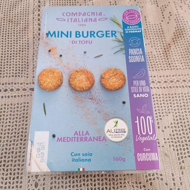 photo of Compagnia Italiana mini burger alla mediterranea shared by @biancafurii on  06 May 2023 - review