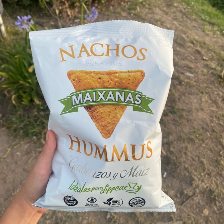 photo of Maixanas Nachos sabor Hummus shared by @bbelen on  20 Dec 2022 - review