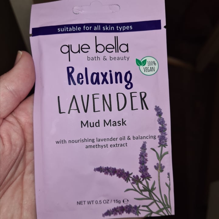 photo of Que Bella Bath & Beauty Relaxing Lavender Mud Mask shared by @sofihuasteca on  24 Mar 2023 - review