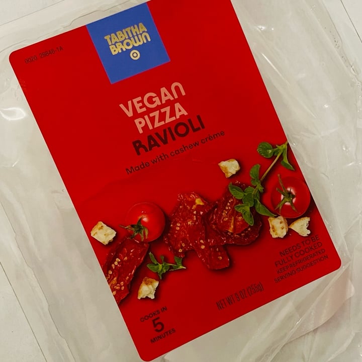 photo of Tabitha Brown Vegan Pizza Ravioli shared by @tamiapple on  23 Jan 2023 - review