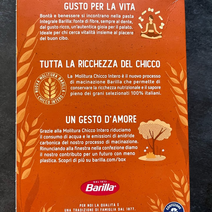 photo of Barilla Fusilli Integrale shared by @giadix on  07 Jul 2023 - review