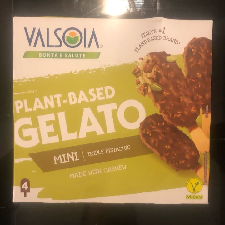 photo of Valsoia Plant-Based Gelato Mini Triple Pistachio Made With Cashew shared by @raffamarini on  08 Aug 2023 - review