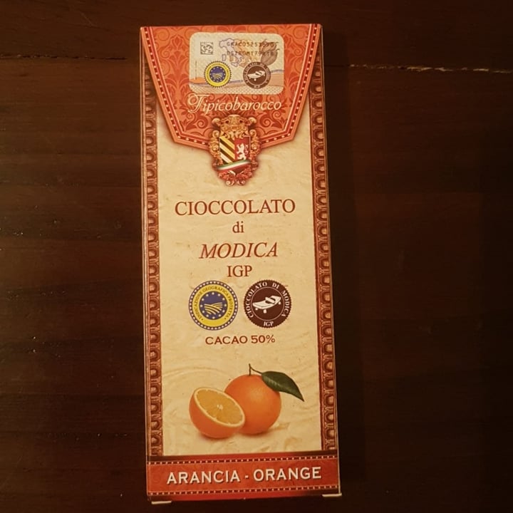 photo of Tipicobarocco Cioccolato Di Modica All' Arancia shared by @benveg on  22 Jun 2023 - review