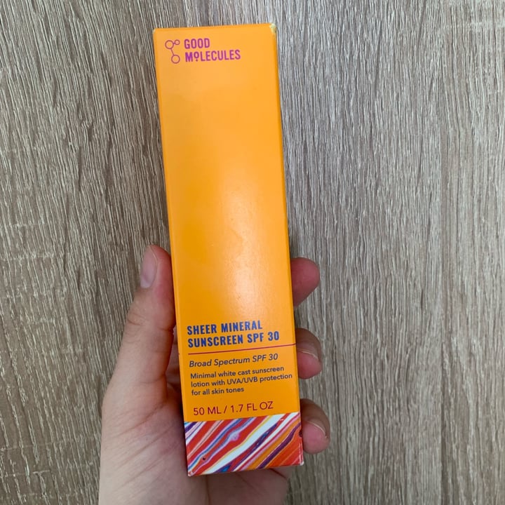 photo of Good Molecules sunscreen shared by @vanichou on  09 Apr 2023 - review