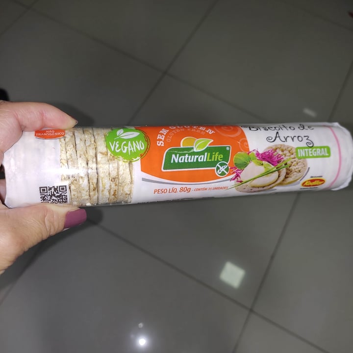 photo of Kodilar Natural Life Biscoito de Arroz Integral shared by @msibele on  01 Apr 2023 - review