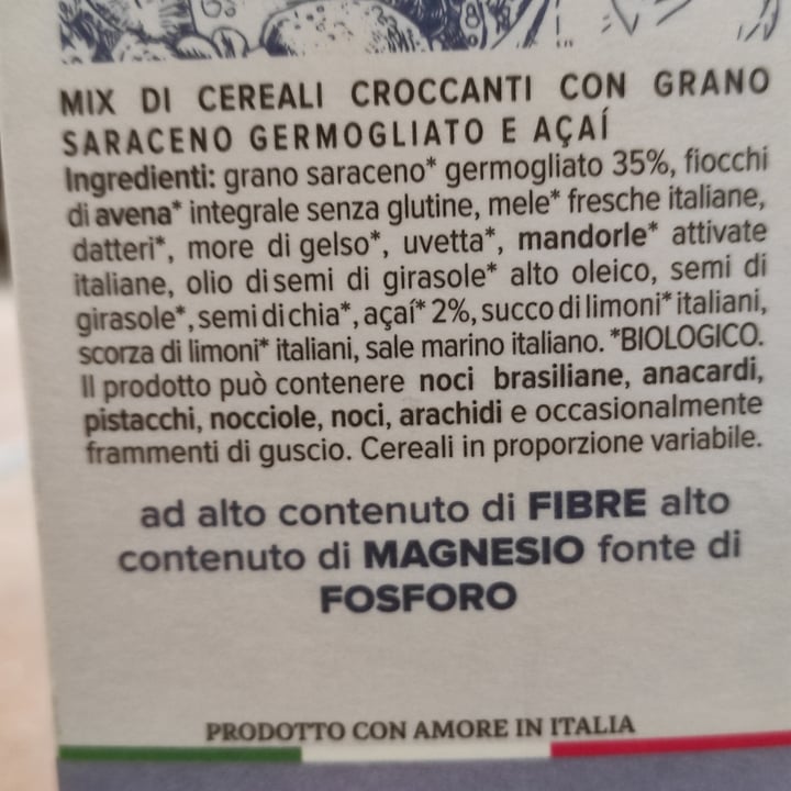 photo of Ambrosiae Über-granola Acai shared by @tuscanvegan on  06 Feb 2023 - review
