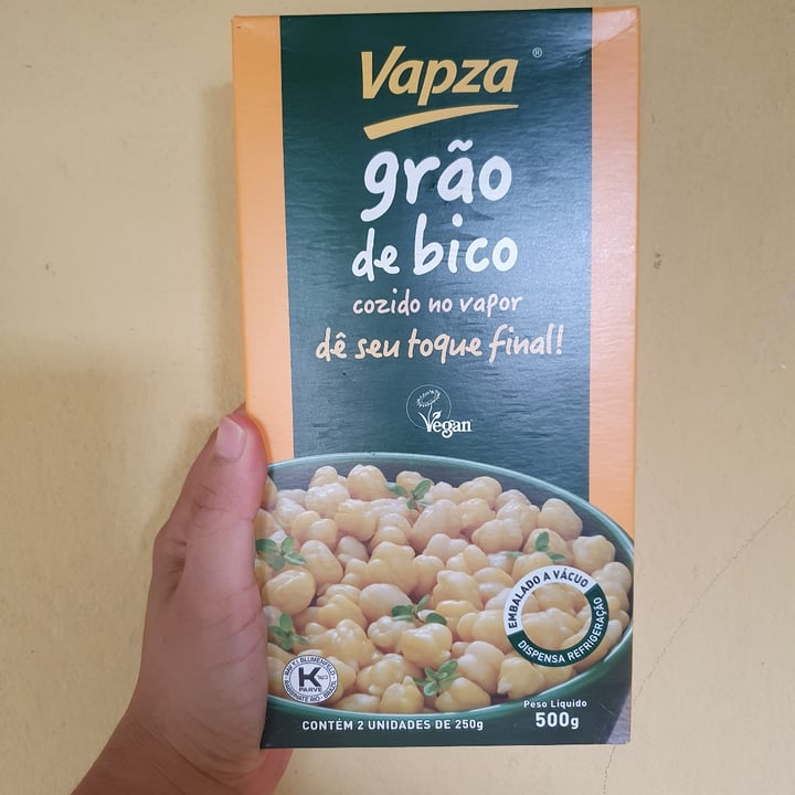 photo of Vapza Grão de bico shared by @suelenmachado on  06 Apr 2023 - review