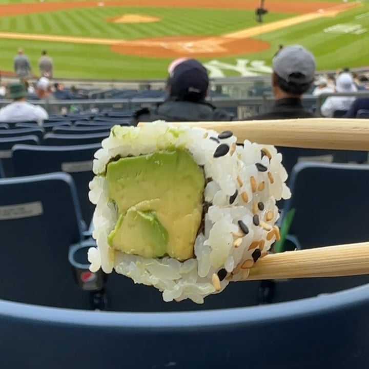 photo of Yankee Stadium Avocado Roll shared by @veganeverythingalex on  25 Apr 2023 - review