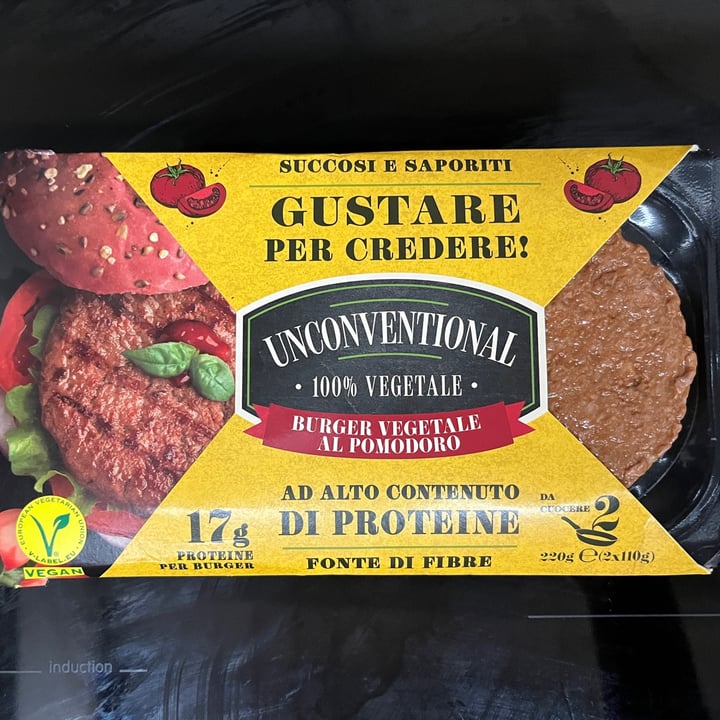 photo of Unconventional Burger Vegetale Al Pomodoro - Tomato Burger shared by @dhegop on  28 May 2023 - review