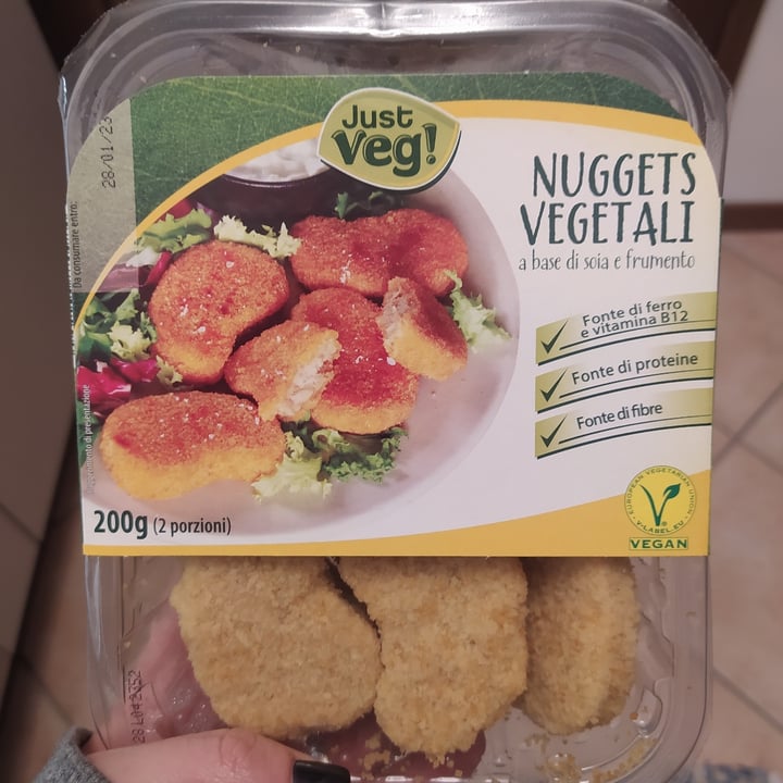 photo of Just Veg! (ALDI Italy) Nuggets Vegetali shared by @valy on  13 Jan 2023 - review
