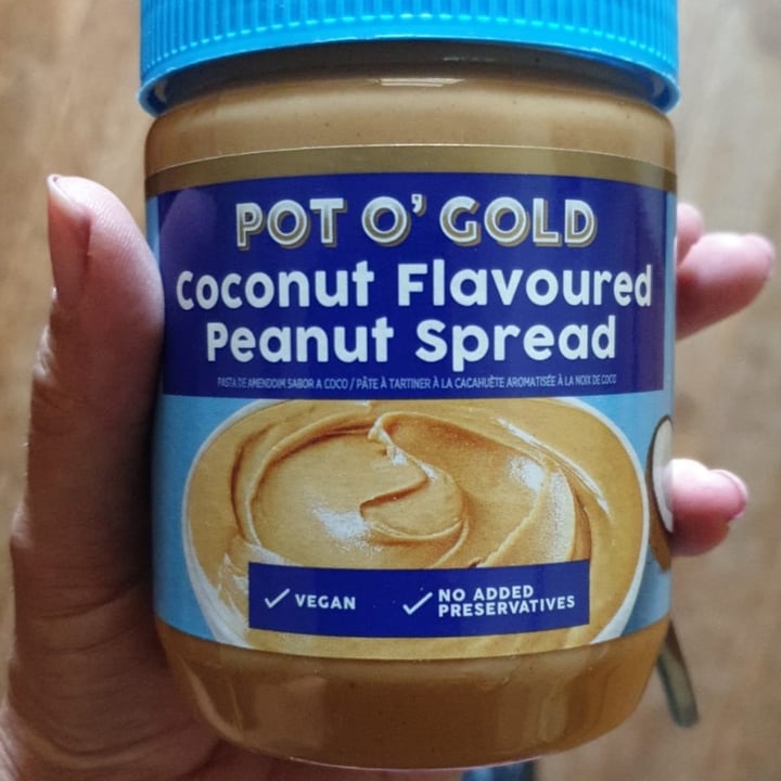 photo of Pot o’Gold Coconut Flavoured Peanut Spread shared by @viiathevegan on  22 Apr 2023 - review
