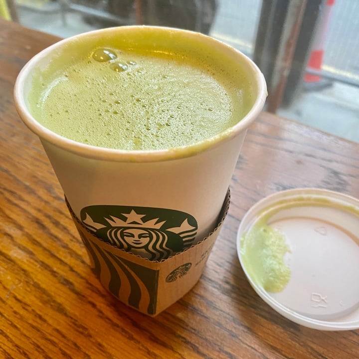 photo of Starbucks Coffee matcha latte shared by @aryveg on  18 May 2023 - review