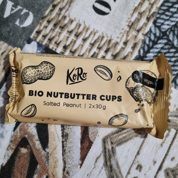 photo of Koro bio nutbutter cup salted peanut shared by @francy82 on  01 Jul 2023 - review