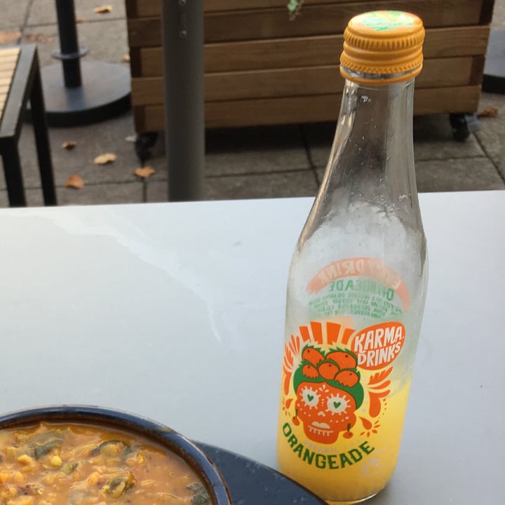 photo of Karma drinks Organic Orangeade shared by @vegan-angel on  26 Feb 2023 - review