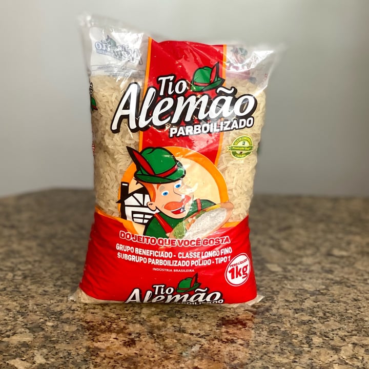 photo of tio alemao Arroz Parboilizado 1 kg shared by @abelcardoso on  06 Mar 2023 - review