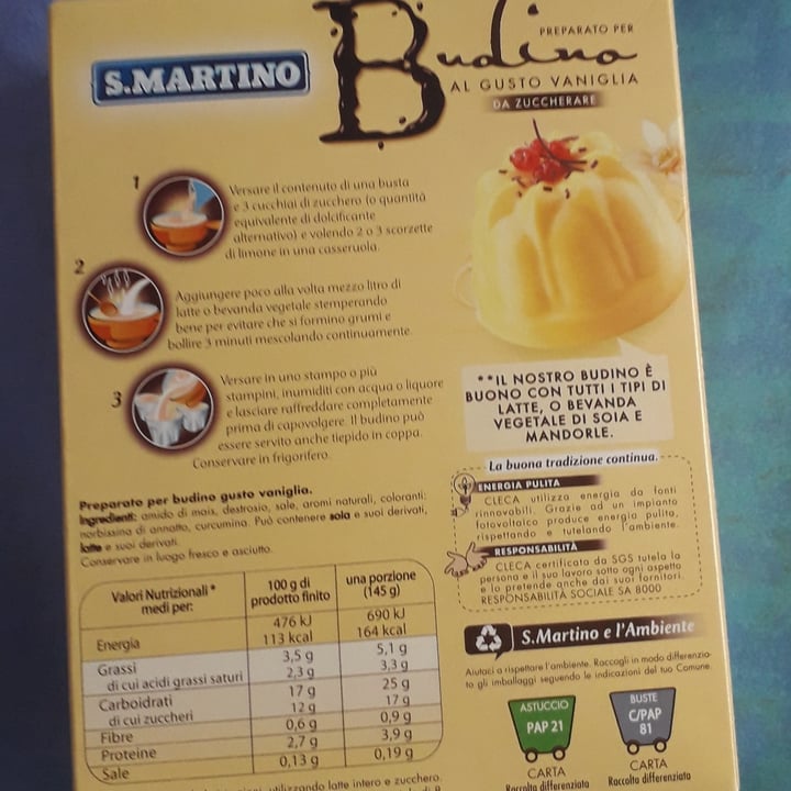photo of San Martino Budino alla Vaniglia da zuccherare shared by @ericaeroica on  30 Jul 2023 - review