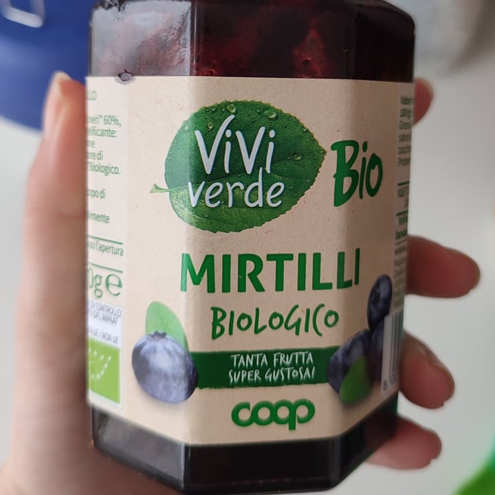 photo of Viviverde bio marmellata di mirtilli shared by @danicari on  20 Jan 2023 - review