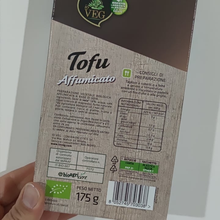 photo of ioVEG Tofu Affumicato shared by @flavia91 on  28 May 2023 - review