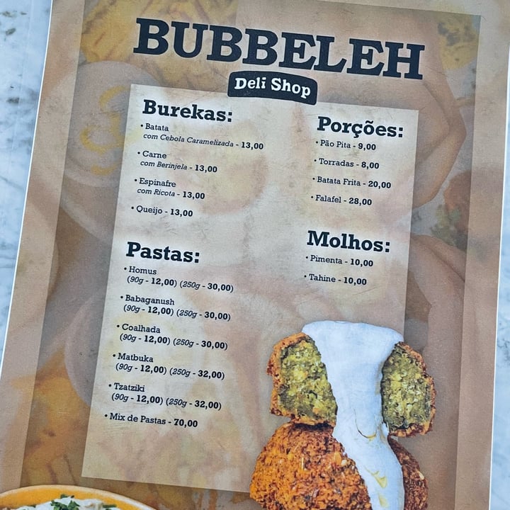 photo of Bubbeleh Delishop Prato De Falafel shared by @marymat on  25 Feb 2023 - review