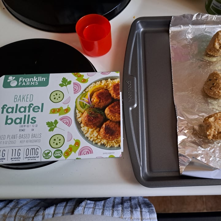photo of Franklin Farms Baked Falafel Balls shared by @bekindalways751 on  17 Jan 2023 - review
