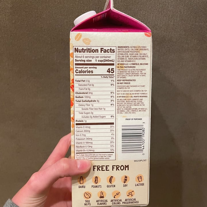 photo of Planet Oat Unsweetened Original Oatmilk shared by @claudiad on  26 Feb 2023 - review