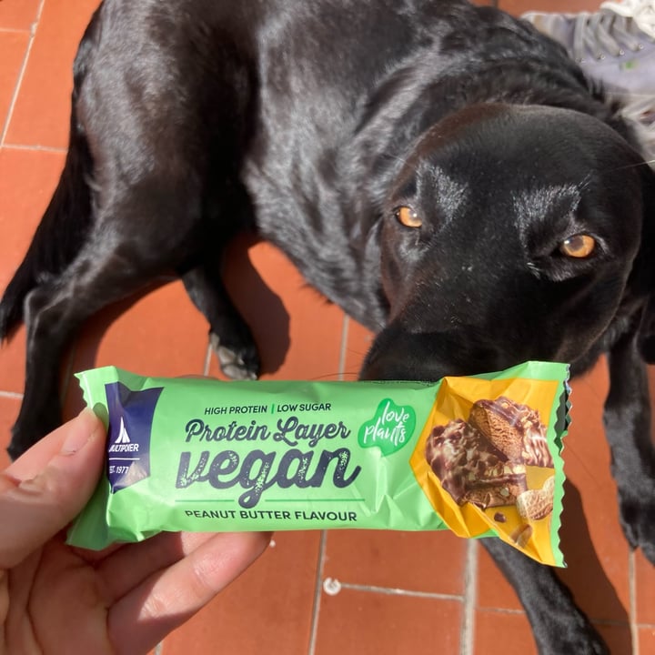 photo of Multipower Vegan Protein Layer Peanut Butter Bar shared by @asiayportia on  20 Apr 2023 - review