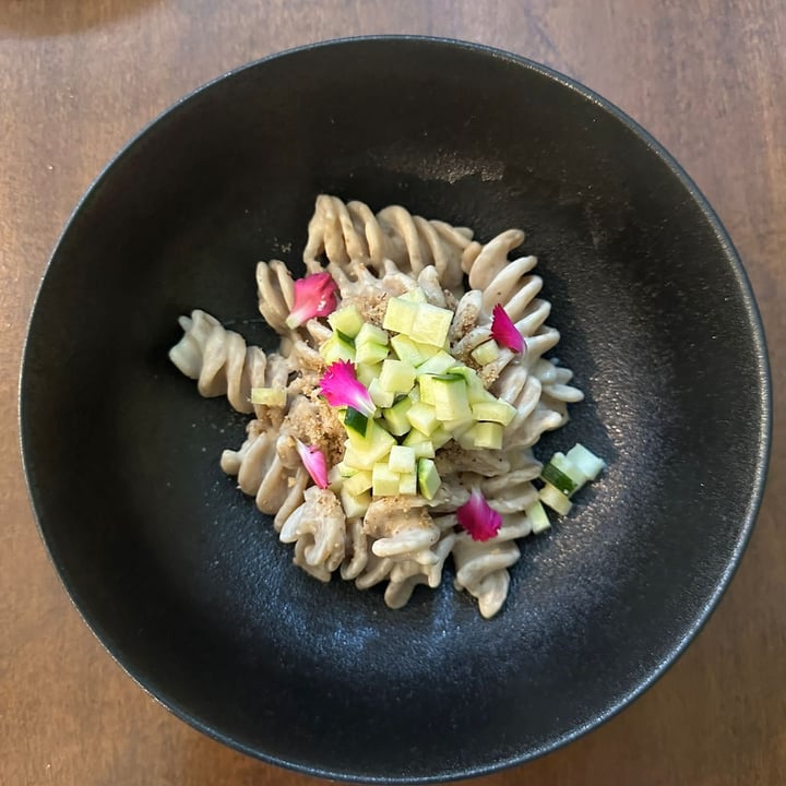 photo of Officina Verde - Ristorante e Bottega Vegana fusilloni “cacio pepe” con zucchine shared by @fluirefemminile on  03 Aug 2023 - review