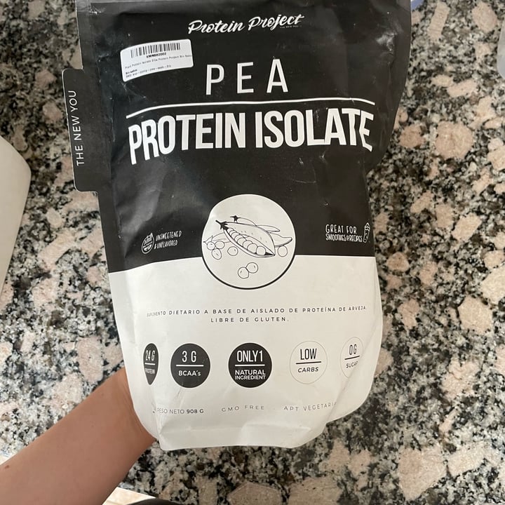 photo of Protein Project Vegan Pea Protein Isolate shared by @martinaitziar on  07 Apr 2023 - review