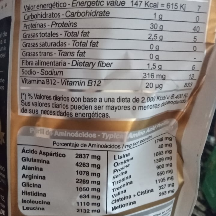 photo of Gold protein Proteína vegetal shared by @elpika on  29 Jan 2023 - review