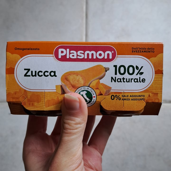 photo of Plasmon Omogeneizzato Zucca shared by @giuliasmart on  30 May 2023 - review