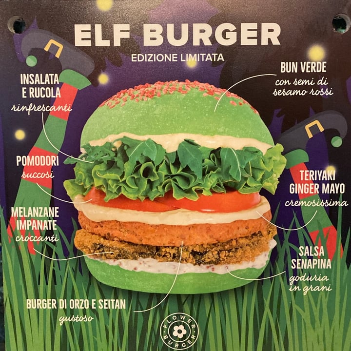 photo of Flower Burger Elf Burger shared by @laraaleo on  02 Feb 2023 - review