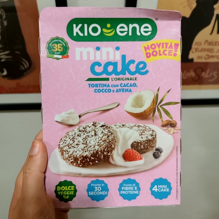 photo of Kioene Mini Cake Tortina con Cacao, Cocco e Avena shared by @cheti on  15 Aug 2023 - review