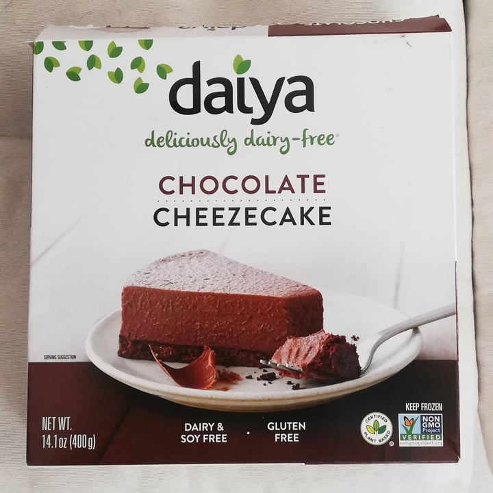 photo of Daiya Chocolate Cheezecake shared by @lauraiba on  29 Dec 2022 - review