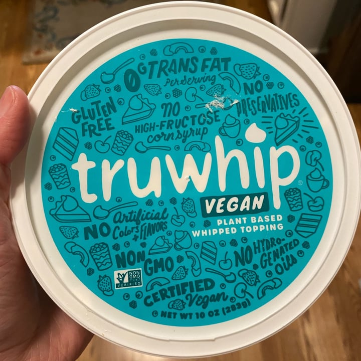 photo of Truwhip Plant-based Whipped Topping shared by @brittanymiller on  24 Dec 2022 - review