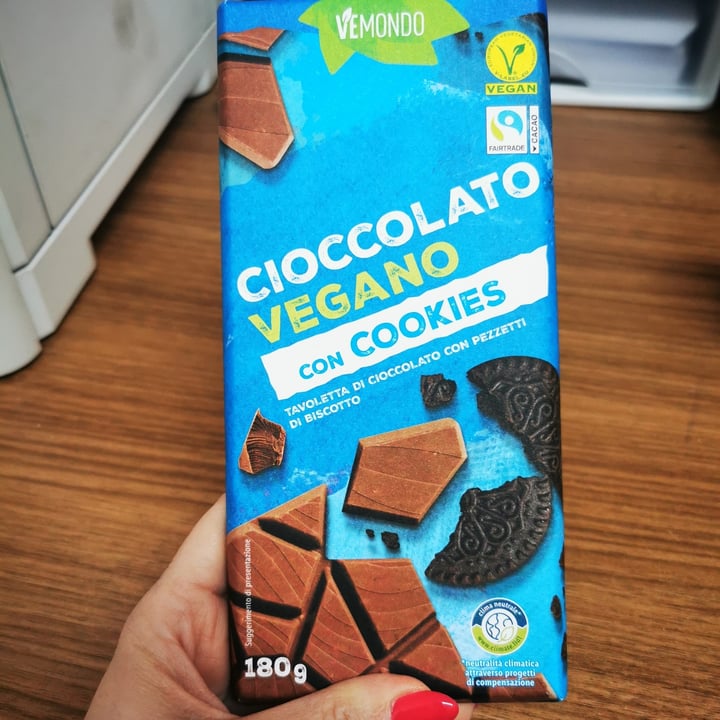 photo of Vemondo  Cioccolato Vegano Con Cookies shared by @fran1981 on  06 Mar 2023 - review