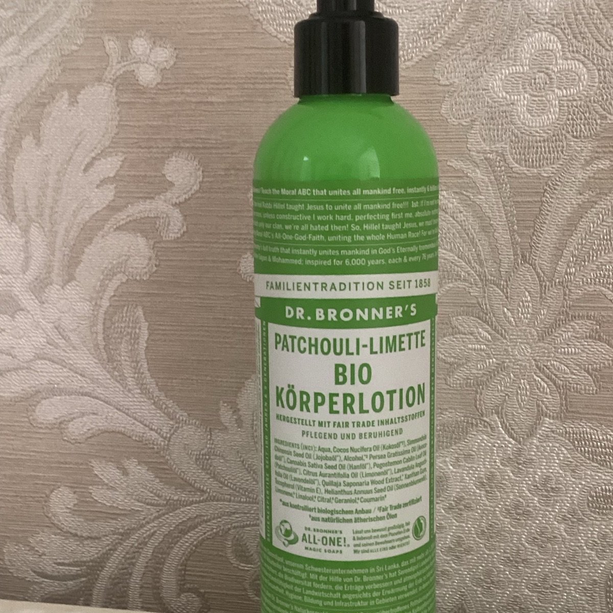 Dr. Bronner's All one patchouli lime body lotion Reviews abillion