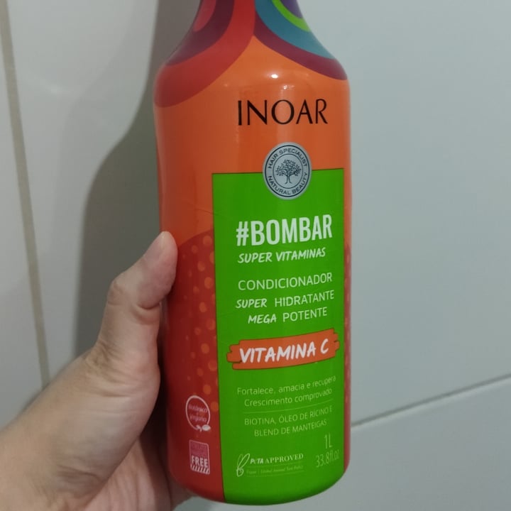 photo of Inoar Condicionador Vitamina C shared by @rosesouza on  01 Mar 2023 - review