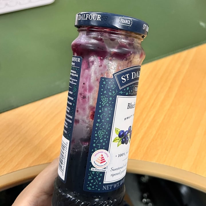 photo of St. Dalfour Blueberries Jam shared by @eritakay on  31 Jan 2023 - review