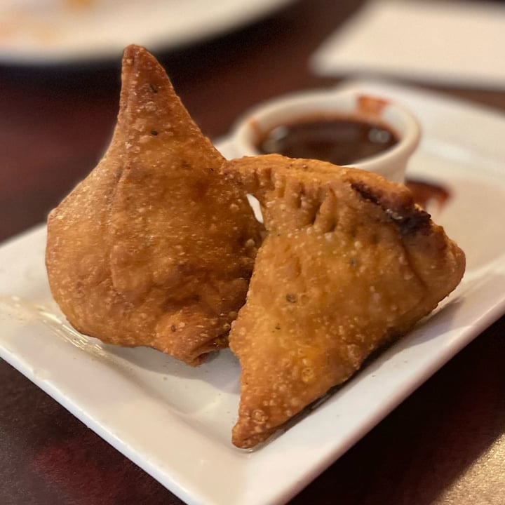 photo of Sargam Restaurant & Bar Vegetable Samosa shared by @gregcombs on  06 Jul 2023 - review